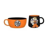 ABYstyle Dragonball Goku Mug & Bowl Breakfast Set | Coffee Mug | Dragonball Merchandise | Dragonball Gifts