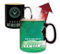ABYSTYLE Dune Movie Atreides vs. Harkonnen Heat-Change Ceramic Color Changing Coffee Tea Mug 16 Oz. Hand Wash Only Home & Kitchen Essential Gift