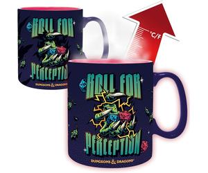 ABYSTYLE Dungeons & Dragons Roll for Perception Heat Change Ceramic Novelty Coff
