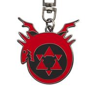 ABYSTYLE - FULLMETAL ALCHEMIST Keychain Ouroboros, Red, S