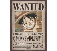ABYSTYLE GBEye One Piece Poster Wanted Luffy 52 x 38 cm