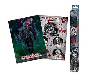 ABYSTYLE - GOBLIN SLAYER - Set 2 Chibi Posters - Group & Slayer (52x38cm)