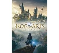 ABYSTYLE Harry Potter Hogwarts Legacy Poster 91.5 x 61 cm Glossy Multi-color (Red, Gold, Green) Unframed Wall Art for Living Room