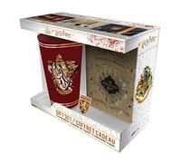 ABYSTYLE - Harry Potter Marauder's Map Gift Box Glass XXL+ Pin + Notebook