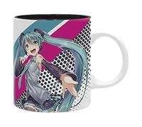 ABYSTYLE Hatsune Miku Ceramic Coffee Tea Mug 11 Oz. Anime Manga Drinkware Dishwasher Microwave Safe Home & Kitchen Essentials Gift