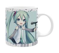 ABYSTYLE Hatsune Miku Pastel Ceramic Coffee Tea Mug 11 Oz. Anime Manga Drinkware Dishwasher Microwave Safe Home & Kitchen Essentials Gift