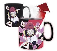 ABYSTYLE Hunter x Hunter Coffee Mug - 16 Fl Oz Heat Change Coffee Cup Featuring Gon & Hisoka - Anime Merch Color Changing Mug - Ideal Tea Cup for HunterxHunter Merch Collectors