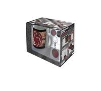 ABYSTYLE - il trono di Spade - Gift Box - Mug + Key Ring + Targaryen pins