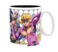 ABYSTYLE - JOJO'S BIZARRE ADVENTURE Golden Wind Mug - Official Product - 460 ml - High Quality Printing - Cardboard Box