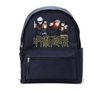ABYSTYLE - JUJUTSU KAISEN Backpack blue Group, Blue, Dimensions : 42 x 31 x 14 cm