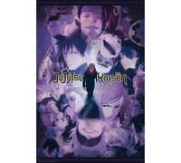ABYSTYLE - JUJUTSU KAISEN Season 2 Poster - Official Product - Size 91.5 x 61 cm - High Quality Laminated Paper - Manga Collector Poster