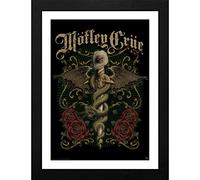 ABYstyle Motley Crue Exquisite Dagger 30 x 40cm Framed Collector Print