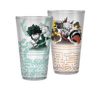 Abystyle My Hero Academia Izuku & Bakugo 400Ml High Ball Glass