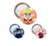 ABYstyle - Naruto Badges Pack Naruto, Sasuke, Sakura