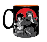 ABYSTYLE Naruto Group Black & White Ceramic Novelty Coffee & Tea 460ml / 15.5oz Mug