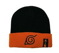 ABYstyle Naruto Konoha Beanie - Black & Orange