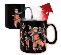ABYSTYLE Naruto Multicloning Ceramic Novelty Heat Change Coffee & Tea 460ml / 16.2oz Mug | Naruto Mug | Coffee Mug | Naruto Merchandise | Naruto Gifts
