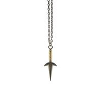 ABYSTYLE Naruto Shippuden Fourth Hokage Minato's Kunai Pendant Necklace, 24.8" Chain Anime Accessories Merch Gift
