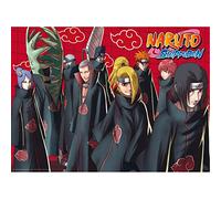 ABYSTYLE NARUTO SHIPPUDEN Poster Akatsuki Red 52 x 38 cm