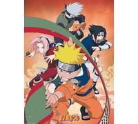 ABYSTYLE Naruto Team 7 52 x 38 Chibi Poster