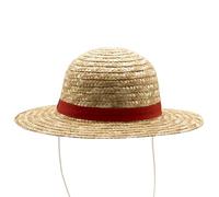ABYSTYLE Officially Licensed One Piece Monkey D Luffy Straw Hat Performance Animation Pirate Hat Anime Cosplay Accessories Merch Gift