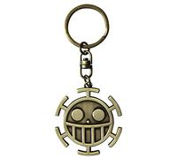 One Piece Trafalgar Law Logo 3D Metal Keychain ABYSTYLE