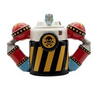 ABYstyle 3D Mug One Piece Franky Shogun (Iron Pirate) Ceramic 450 ml Sculpted Finish Official