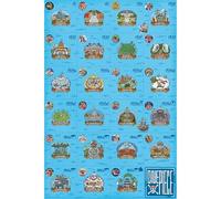 ABYSTYLE One Piece Log itinerary 61 x 91.5cm Maxi Poster | Shipped Rolled | Art Poster | Wall Posters | Posters & Prints | One Piece Merchandise | One Piece Gifts