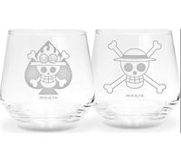 ABYSTYLE One Piece Luffy & Ace Set of 2 Glasses