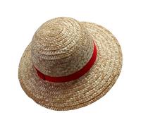 ABYSTYLE One Piece Luffy Straw Hat - Official Product - Kids Size - Accessory Cosplay Pirate - Iconic Headpiece