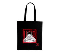 ABYSTYLE - ONE PIECE Luffy Tote Bag, black and red, 10 L