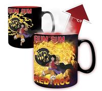 ABYSTYLE One Piece Luffy vs Kaidou Heat Change Ceramic Novelty Coffee & Tea 460ml / 15.5oz Mug