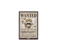 ABYstyle - One Piece Standard Magnet Wanted Luffy