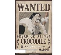 ABYstyle ONE PIECE - Poster Wanted Crocodile (52x35)