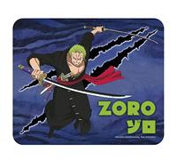 ABYSTYLE One Piece Roronoa Zoro Flexible Mousepad 9.25" x 7.7" Non Slip Rubber Mouse Pads Office Rectangle Mouse Mat Anime Manga Gift