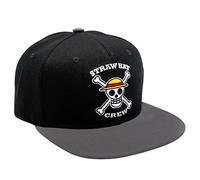 ABYstyle One Piece Skull Snapback Cap - Black & Grey