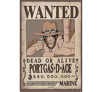 ABYSTYLE One Piece Wanted Ace 61 x 91.5cm Maxi Poster