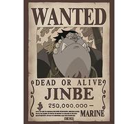 ABYSTYLE One Piece Wanted Jinbe Poster (52 x 38 cm)