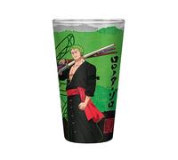ABYstyle One Piece Zoro 400ml Drinking Glass | One Piece Merchandise | One Piece Gifts