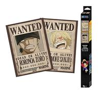 ABYSTYLE One Piece Zoro & Sanji 2-Poster Chibi Set (52 x 38 cm) for Living Room Decor