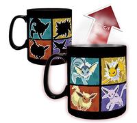 ABYstyle Pokémon Eevee 460ml Heat Change Ceramic Mug | Magic Mug | Coffee Mug | Pokémon Merchandise | Pokémon Gifts