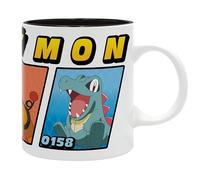 ABYSTYLE - Pokemon Mug Starters Legends ZA - Official Product - 320 ml - High Quality Ceramic - Collector Design