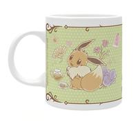 ABYSTYLE Pokémon Pikachu & Eevee Café Ceramic Novelty Coffee & Tea 320ml / 11oz Mug | Pokémon Mug | Coffee Mug | Pokémon Merchandise | Pokémon Gifts