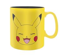 ABYSTYLE Pokémon Pikachu Face Ceramic Novelty Coffee & Tea 460ml / 16.2oz Mug | Pokémon Mug | Coffee Mug | Pokémon Merchandise | Pokémon Gifts