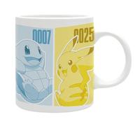 ABYSTYLE Pokémon Pikachu & Kanto Starters Ceramic Novelty Coffee & Tea 320ml / 11oz Mug
