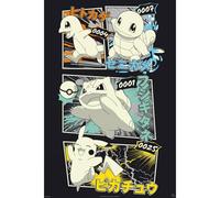 ABYSTYLE Pokemon Pikachu & Kanto Starters Poster - Official Merchandise - Size 36" x 24"