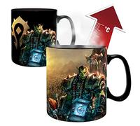 ABYSTYLE Porcelain Heat Change Mug, World of Warcraft Azeroth, 460ml