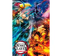 ABYSTYLE Poster Demon Slayer Key Art 2 61x91,5cm