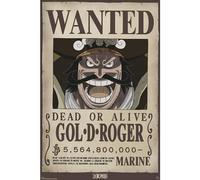 ABYSTYLE Poster One Piece Wanted Gol,D, Roger 61x91,5cm