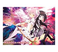 ABYSTYLE Poster Puella Magi Madoka Magica Goddess Madoka and Homura 52x38cm